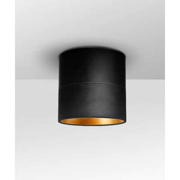 6-Inch Surface-Mount Beveled Cylinder LED Ceiling Light