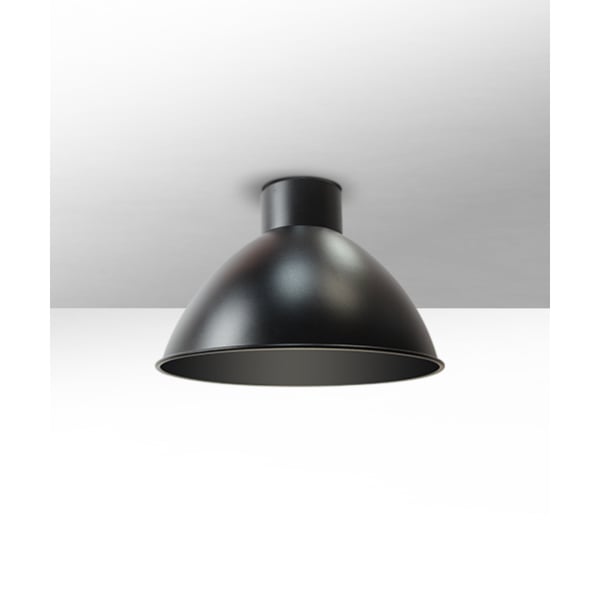 12-Inch Wattage-Selectable LED Half-Moon Dome Ceiling Light