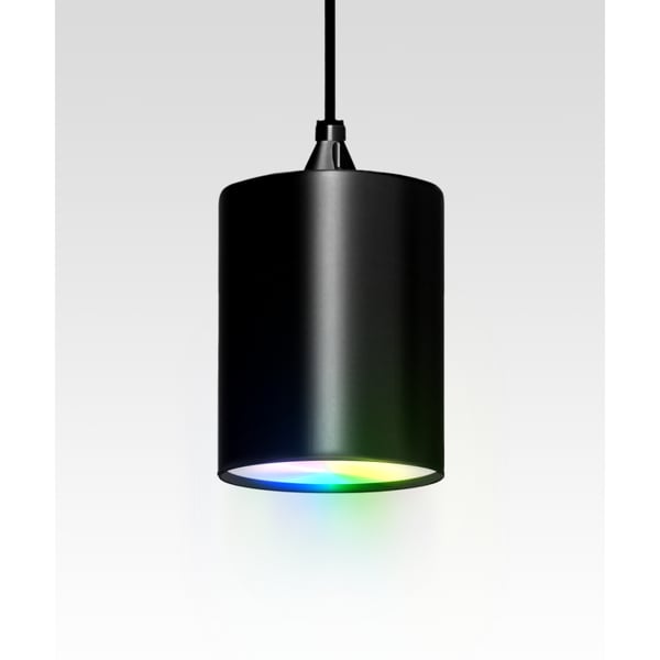 6-Inch RGBW Color-Changing Cylinder LED Pendant Light