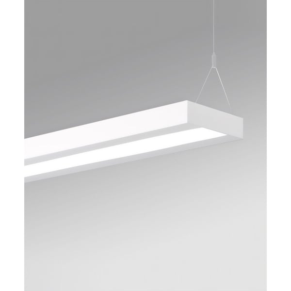 Architectural Antimicrobial Suspended LED Linear Ceiling Light