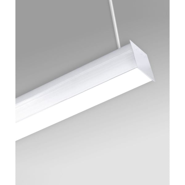 Antimicrobial Linear Block LED Pendant Light