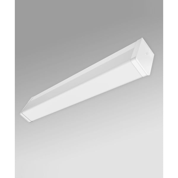 Antimicrobial Wrapped Linear Block LED Ceiling Light