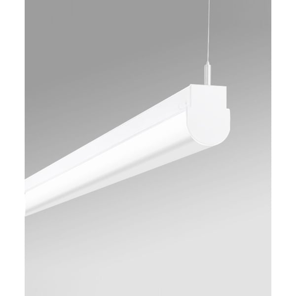 Antimicrobial Rounded Linear Pendant LED Light