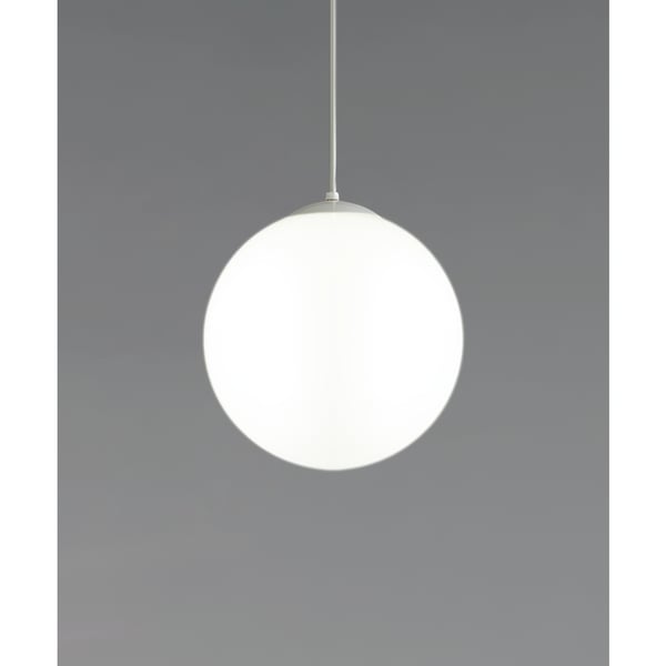 Color Temperature Switch LED Glass Globe Pendant Light