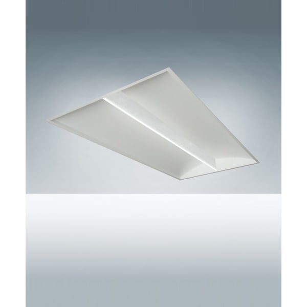 Wattage-Selectable Indirect Downlight LED Troffer
