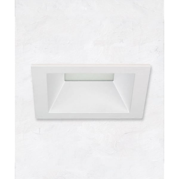 Alcon 14031-1 3-Inch Square Architectural LED Downlight Lensed Recessed Light
