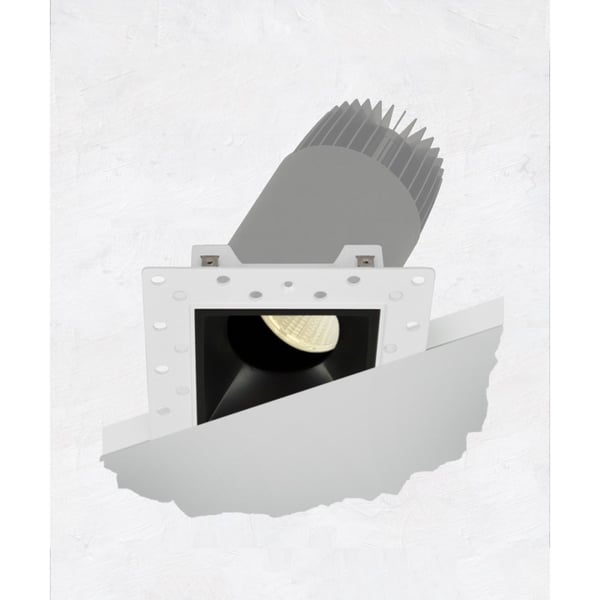2.5-Inch Architectural LED Adjustable Square Trimless Recessed Light