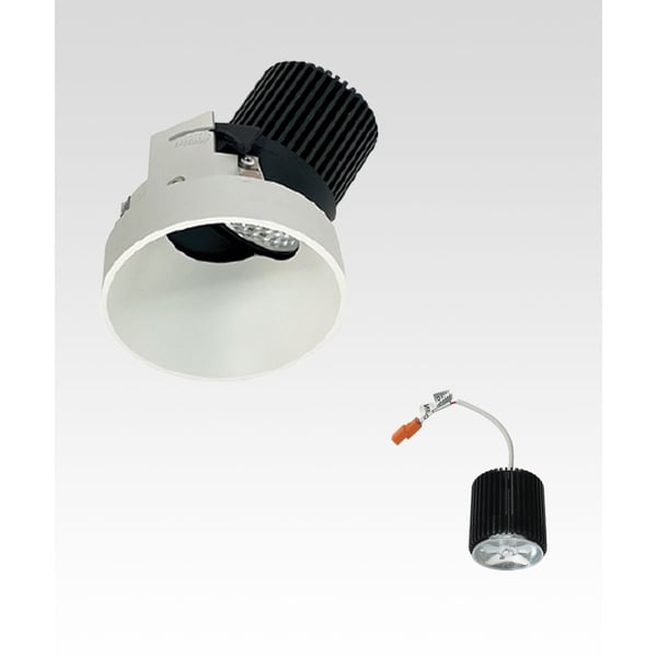 4-Inch Trimless Round Recessed Adjustable Slot LED Light