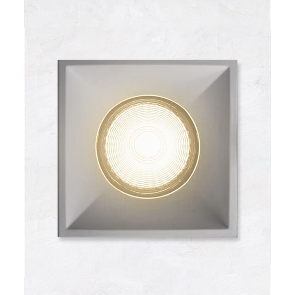 Alcon 14074-SF Illusione 4-Inch LED Square Fixed Recessed Light