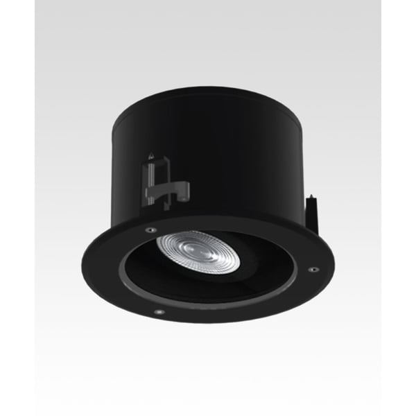 6-Inch Round Vandal-Resistant Exterior Adjustable LED Can Light