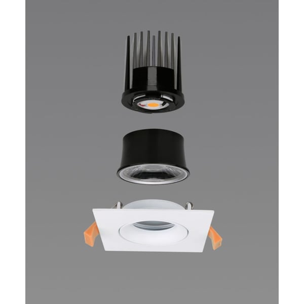 3-Inch Square Mini LED Recessed Adjustable Downlight