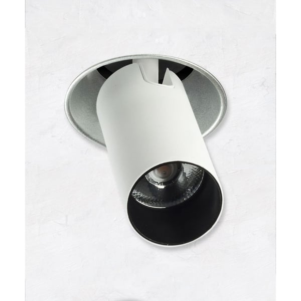 Alcon 14121-PL 2.5-Inch Pulldown LED Trimless Recessed Light