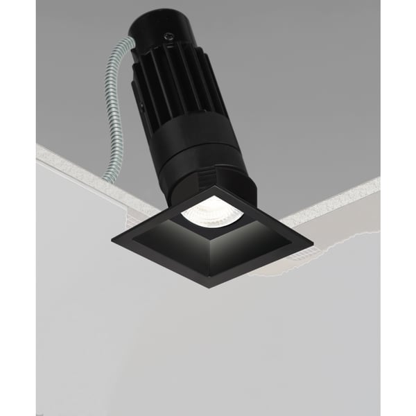 1.5-Inch Trimmed Square Recessed Micro LED Light