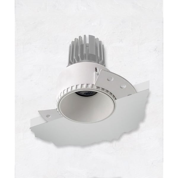 CCT Selectable 3-Inch Round Trim Flange Recessed LED Light