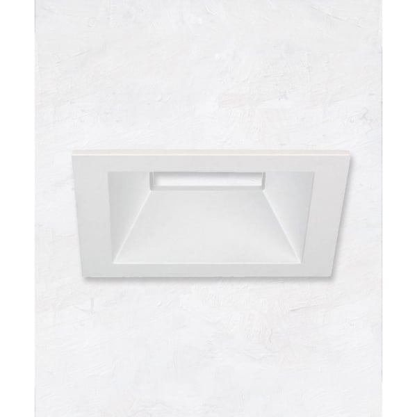 3-Inch Square Architectural Open Reflector LED Recessed Downlight