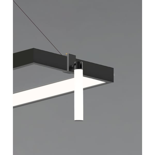 Inner LED Rectangular Modular Pendant Light