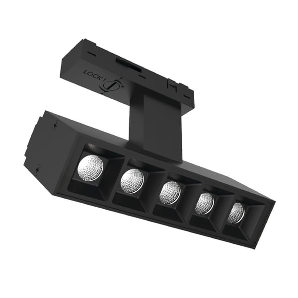Adjustable Multi-Cell Light Modular Track Component