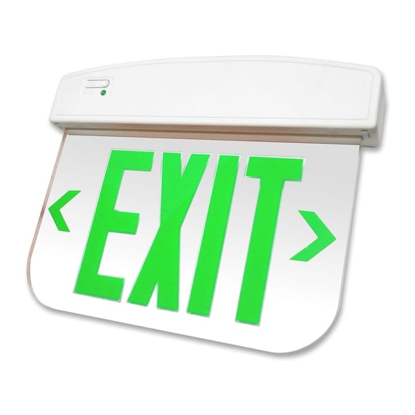 Alcon 16120 Edge Lit LED Exit Sign
