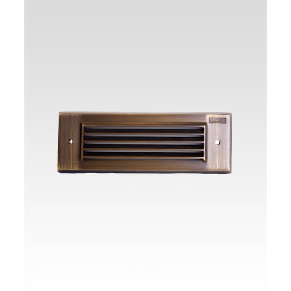 Surface Mount Louver Rectangular LED Wall Step Light