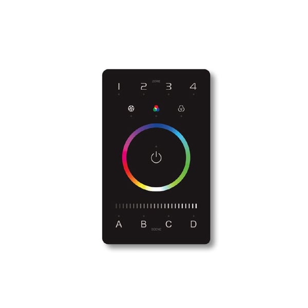 RGBW Bluetooth Multi-Zone Color-Changing Wall Controller