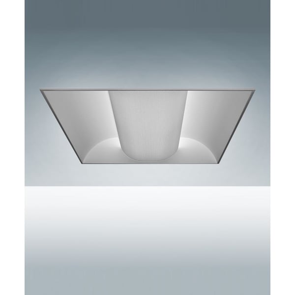 Recessed shop troffer light