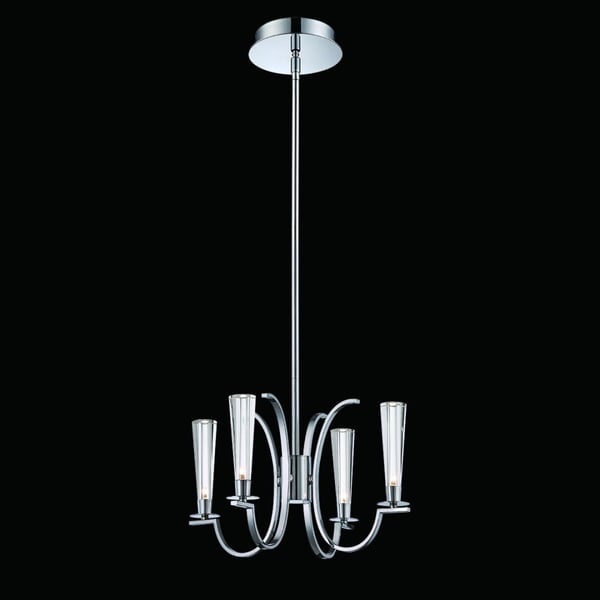 Eurofase Lighting CROMO 4-LIGHT CHANDELIER
