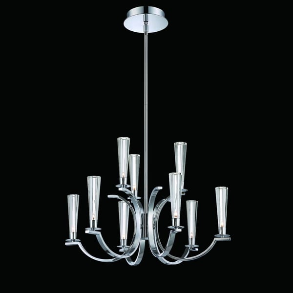 Eurofase Lighting CROMO 9-LIGHT CHANDELIER