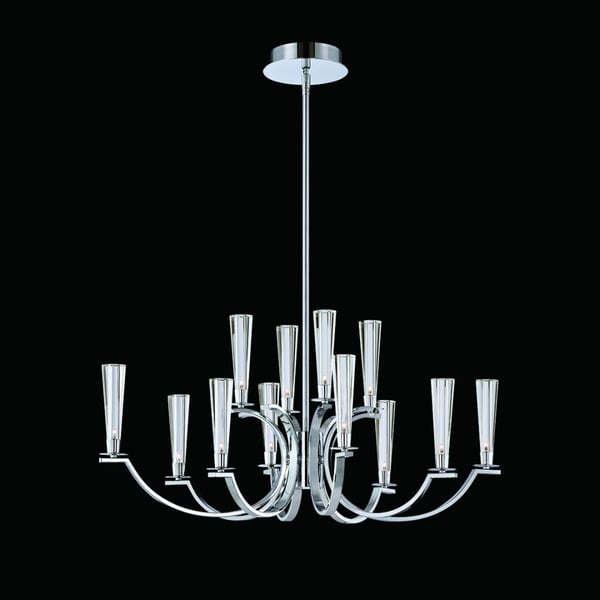 Eurofase Lighting CROMO 12-LIGHT CHANDELIER