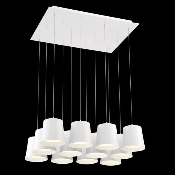 Eurofase Lighting BORTO 12-LIGHT LED CHANDELIER