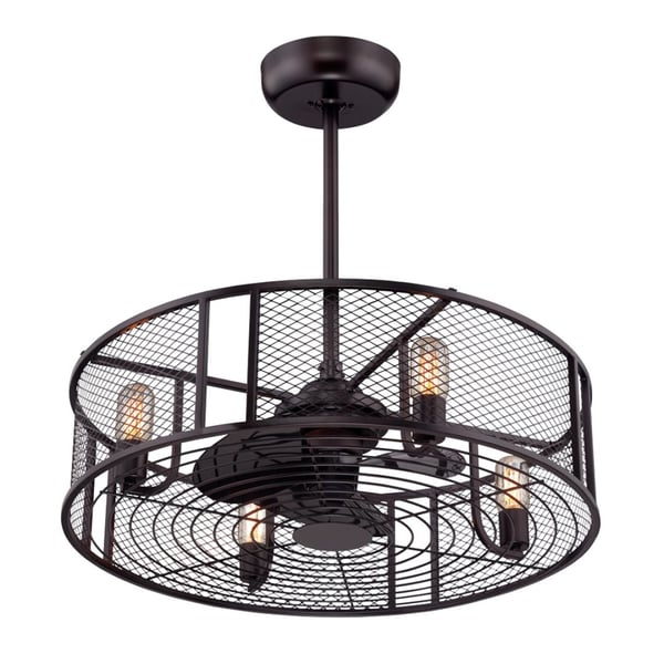 Eurofase Lighting JARVIS 4-LIGHT CHANDELIER WITH FAN