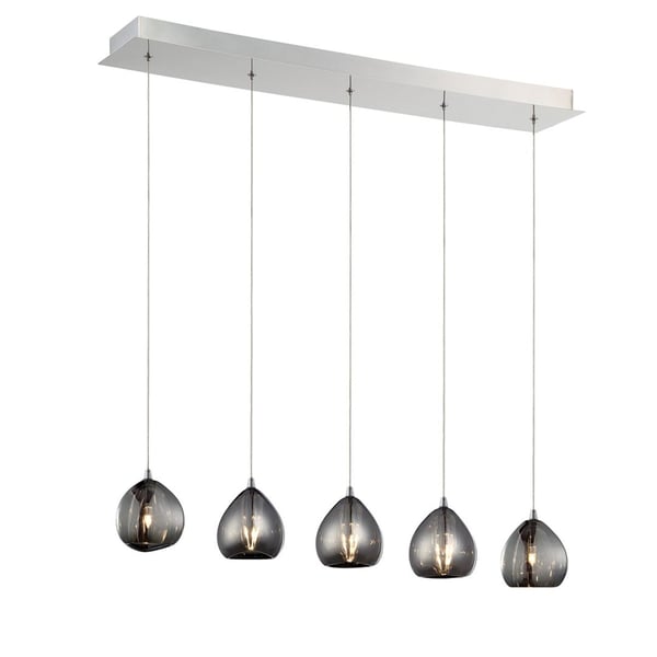 Eurofase Lighting LUCIDO 5-Light Linear Chandelier