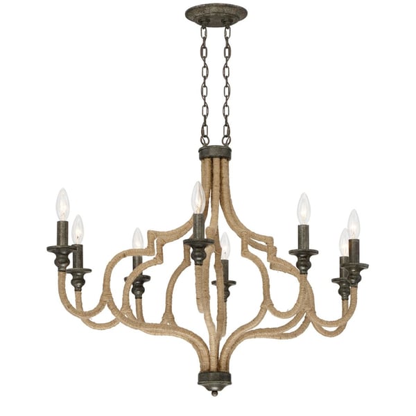 Eurofase Lighting CORDA 8-LIGHT CHANDELIER
