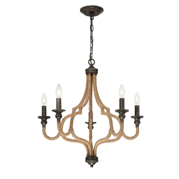 Eurofase Lighting CORDA 5-LIGHT CHANDELIER