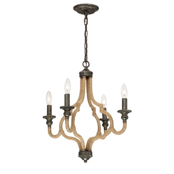 Eurofase Lighting CORDA 4-LIGHT CHANDELIER