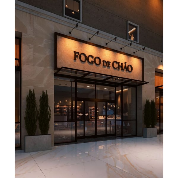 Outdoor LED Commercial Sign Light