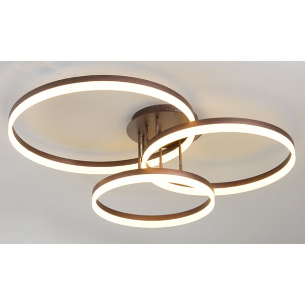 Alcon 12277-3 Redondo Architectural LED 3-Tier Ring Surface Mount | Color Temperature Switching