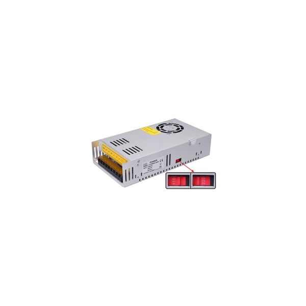 360 Watt 12 Volt Regulated DC Switching Power Supply for LED Strip Lights 11PWR002-360W