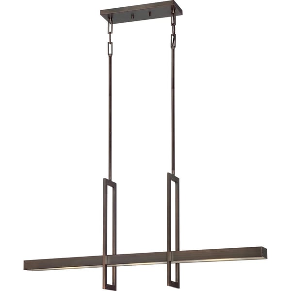 Nuvo Lighting Frame 62-116 LED 3 Light 36 Inch Linear Suspended Pendant