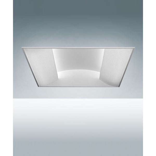 Recessed Fluorescent Side-Basket Troffer Light