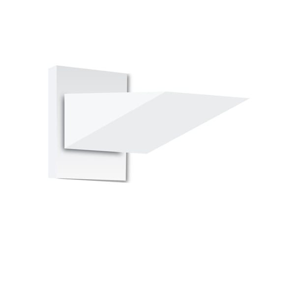 Belfer Lighting WS7215-LED-ELV-1 LED Wedge Light Wall Mount Sconce