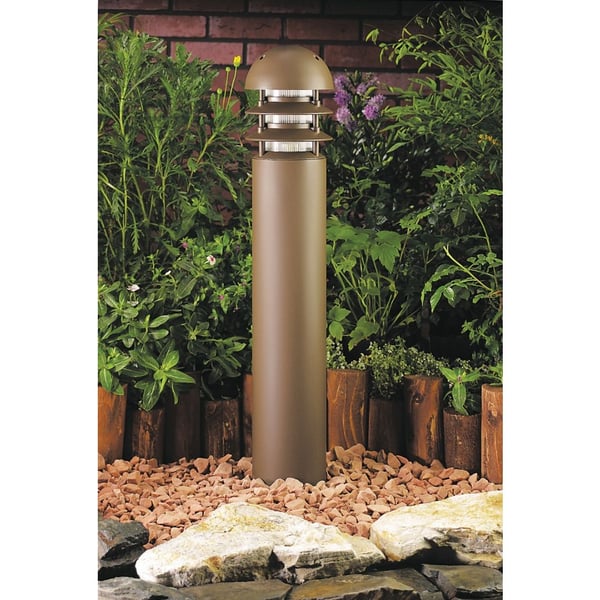 Vista Professional Lighting 8228 30 Inch Louvered High Efficiency LED Bollard