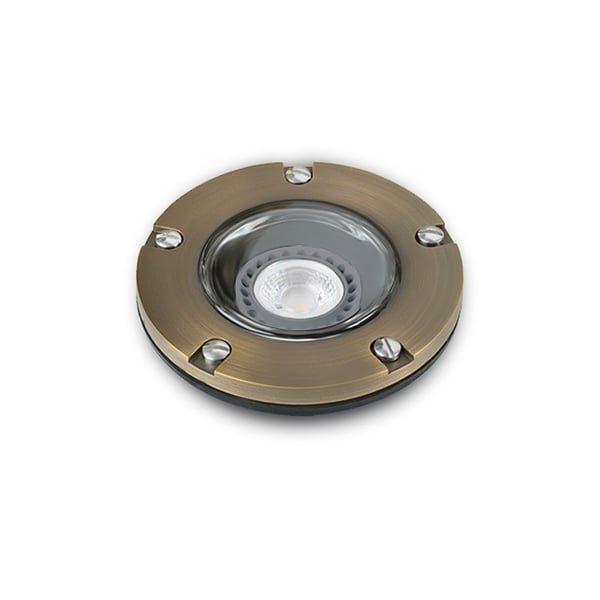 Alcon 9026-CB Low-Voltage 5-Inch Adjustable In-Ground LED Well Light