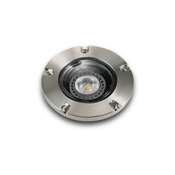 Alcon 9026-SS Low-Voltage 5-Inch Adjustable In-Ground LED Well Light