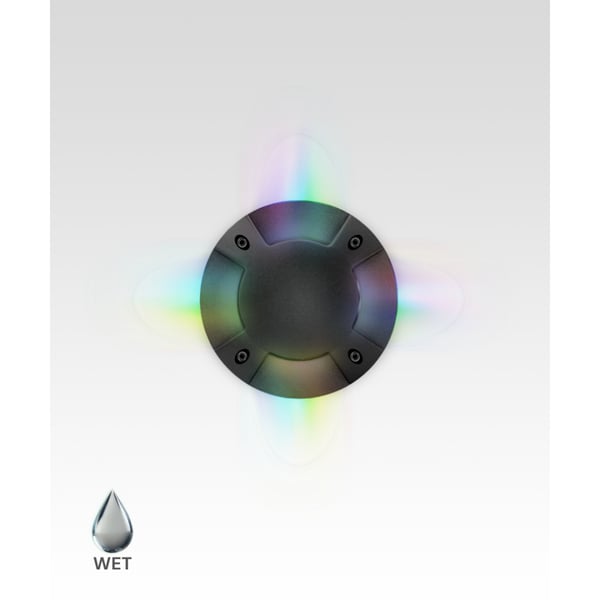 6-Inch In-Ground RGB Color-Changing LED Well Light