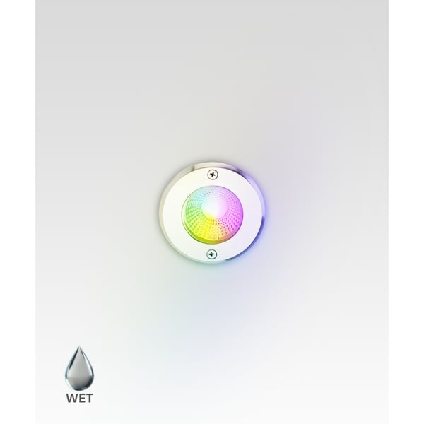 Outdoor Drive-Over RGBW Color-Changing LED Well Light