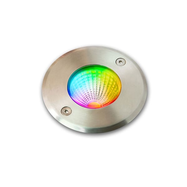 Outdoor Remote-Controlled RGBW Color-Changing LED Well Light
