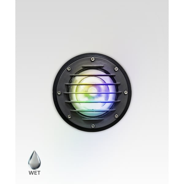 7-Inch In-Ground RGBW Color-Changing LED Well Light