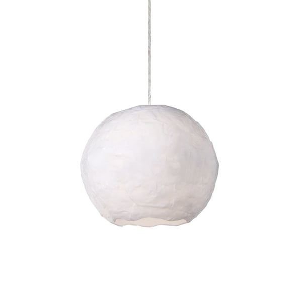 Artemis White Pendant by Kuzco