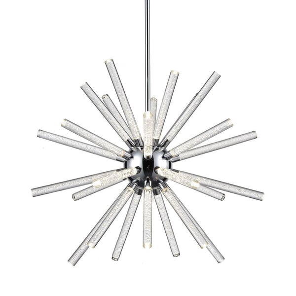 Astro Chrome Chandelier by Kuzco