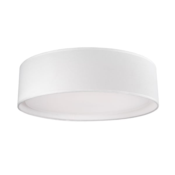 Dalton White Flush Mount by Kuzco